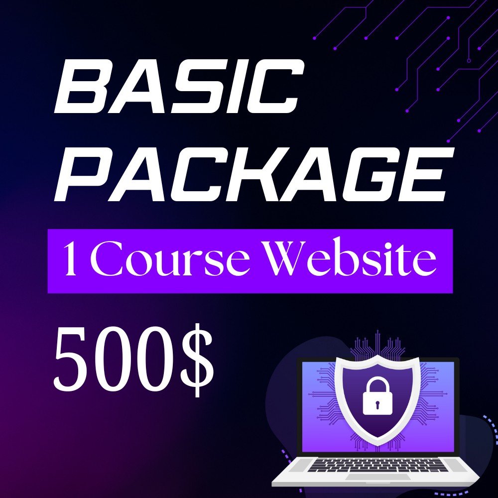 Basic Package - Course Website Development