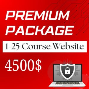 Premium Package - Course Website Development